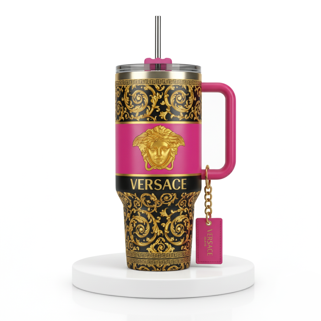 The Prestige Tumbler – Fuchsia Baroque
