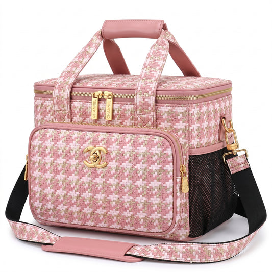 The Nomad Lunch Bag – Rose Sparkle