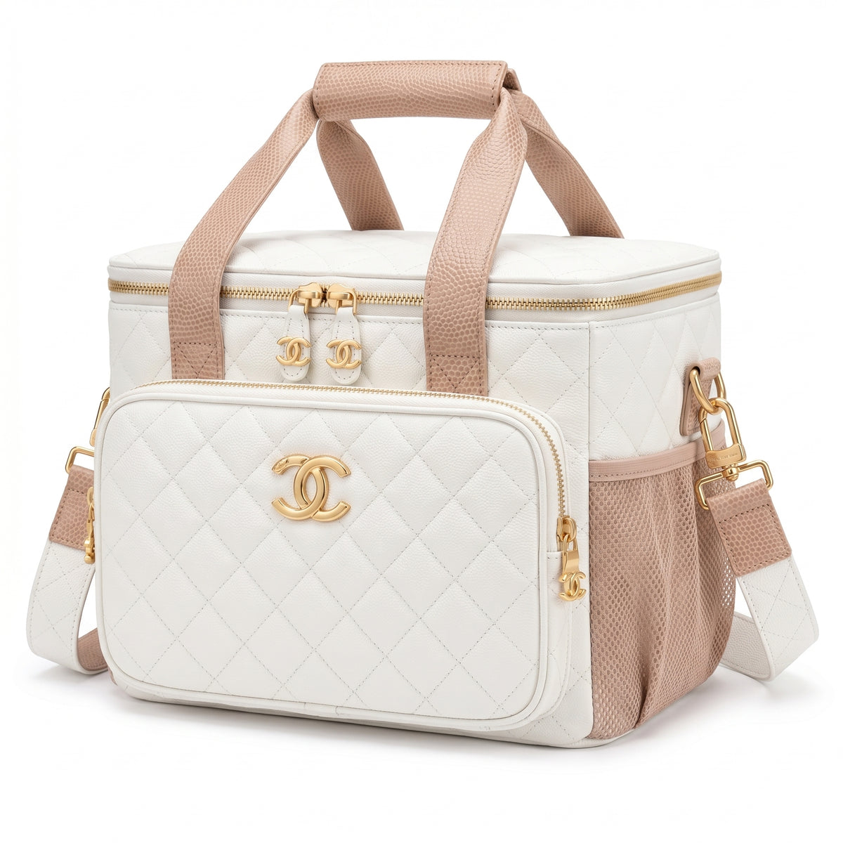The Nomad Lunch Bag – Pearl Champagne